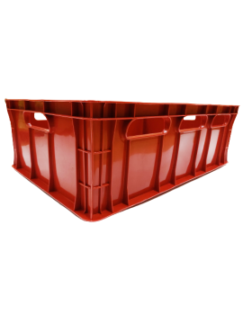 Plastic box 600x400x200 mm, plastic box red 